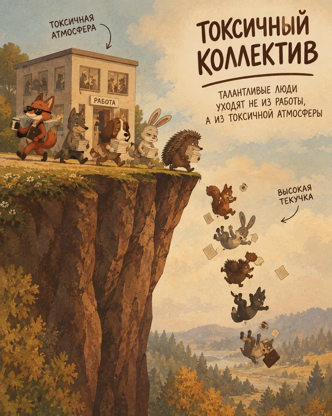🐍ВИДЫ ТОКСИЧНЫХ КОЛЛЕГ: