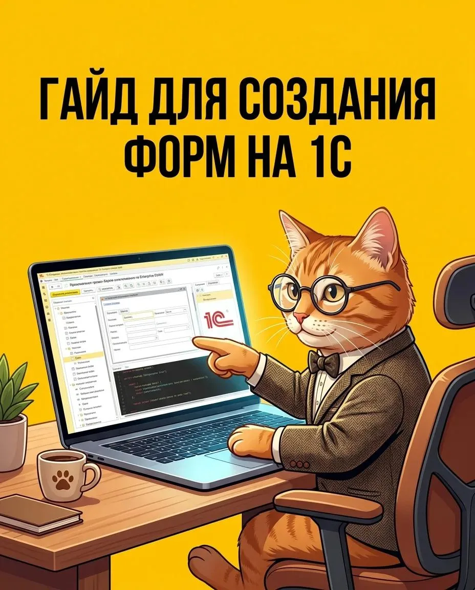 📌 Гайд для создания форм на 1С