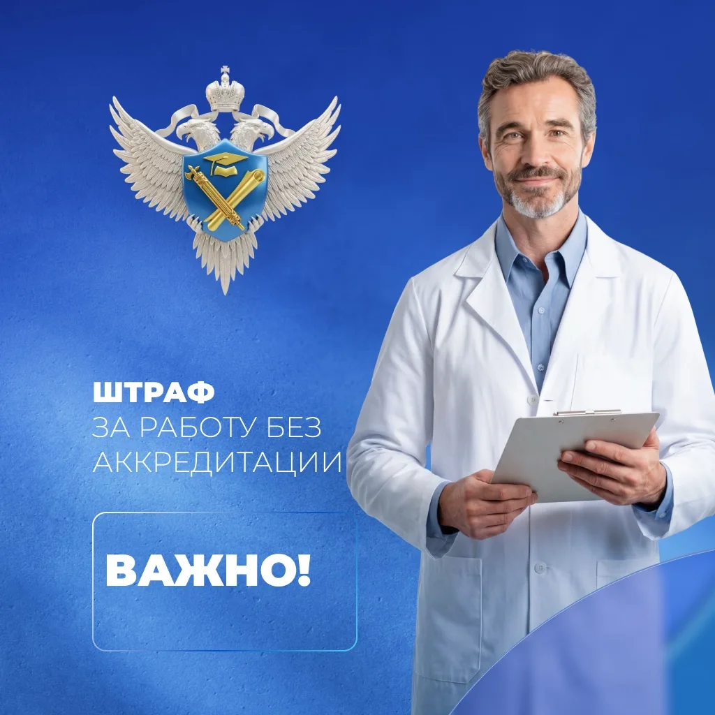 Штрафы за работу медперсонала без аккредитации: что важно знать в 2026 году🔥