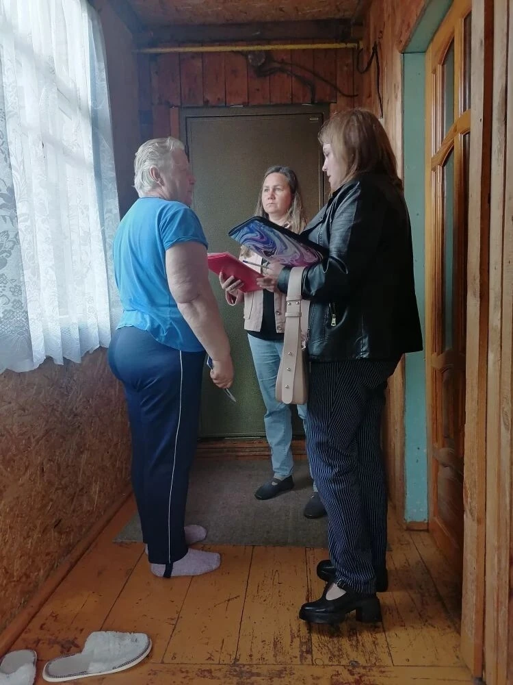 📢 26 мая мобильная бригада КЦСОН и Госюрбюро НО побывала в трех селах: Ключищи, Корино и Чистое Пол