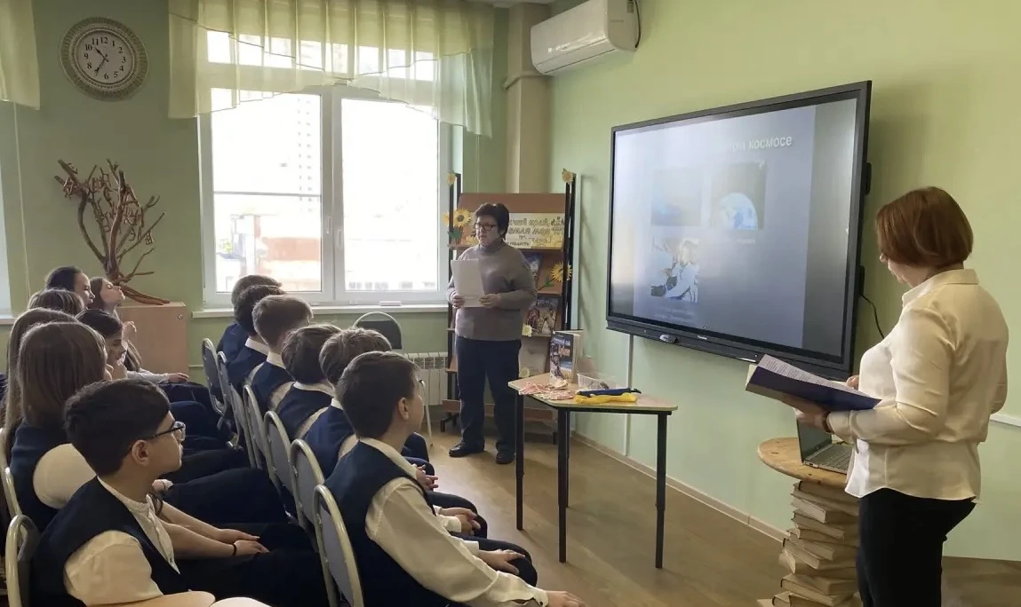 🚀 Школьники почувствовали себя космонавтами!                                                        