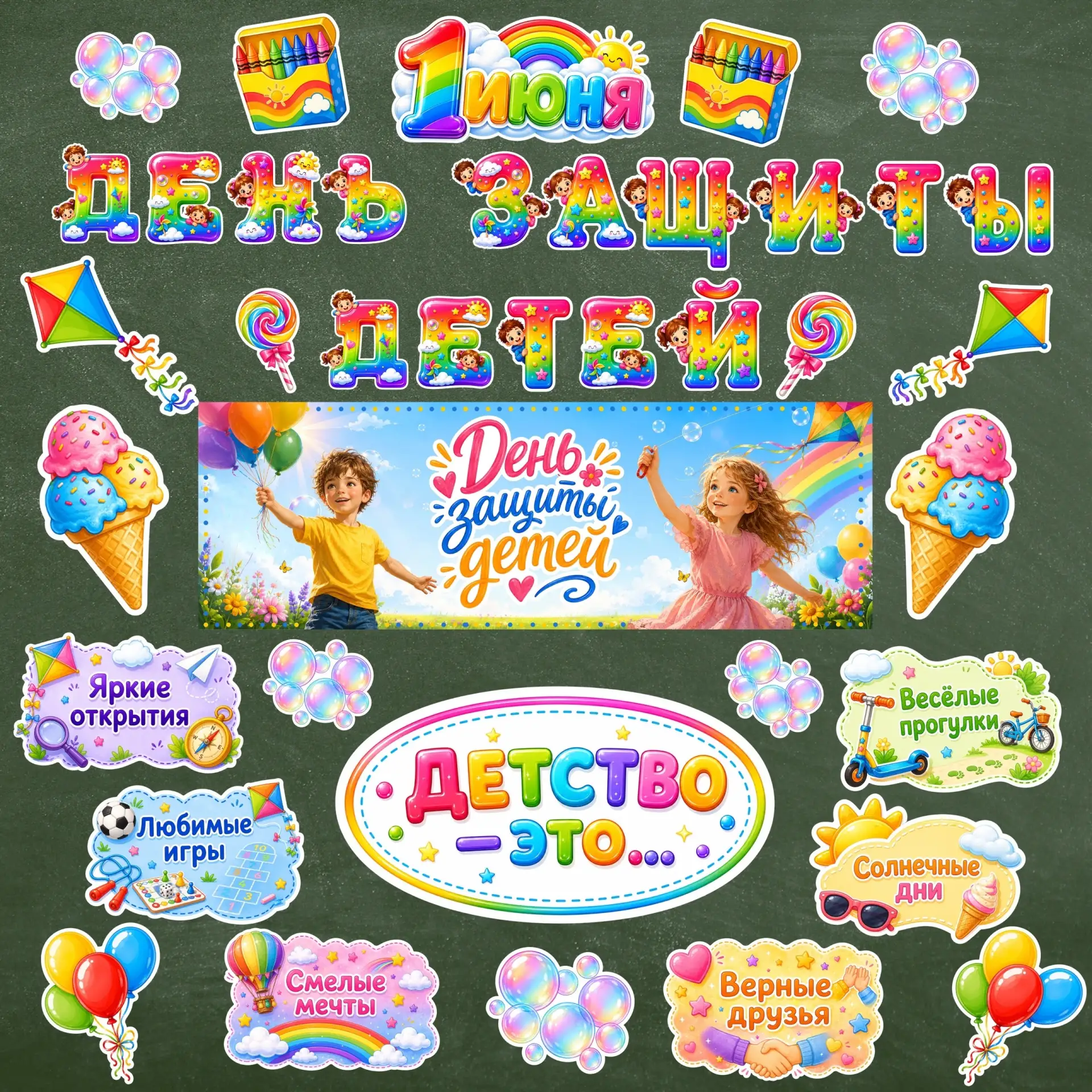 🌈✨ 1 июня — День защиты детей! ✨🌈