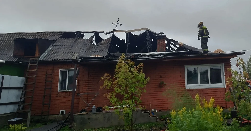 Спасли имущество на 8 миллионов: пожарные Центроспаса ликвидировали возгорание в жилом ...