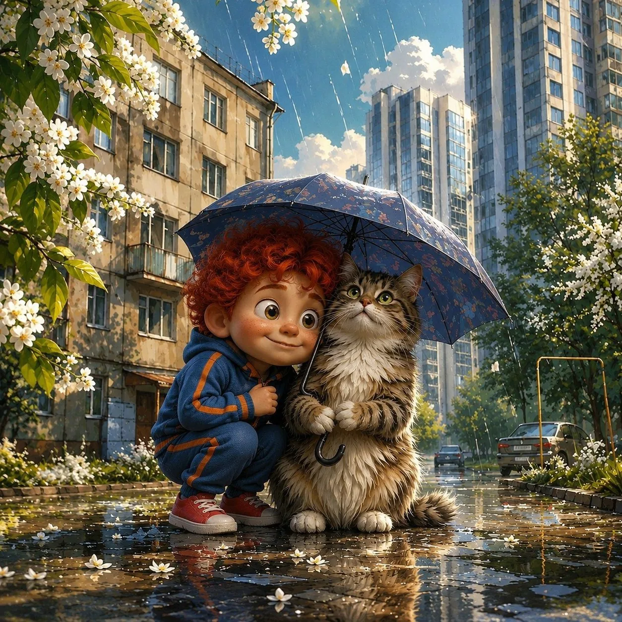 Добрый день! Кажется,дождь начинается! Урааааааа 😉