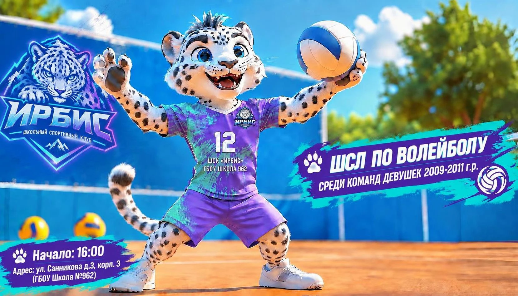 🏐 Завершился первый игровой день школьной спортивной лиги по волейболу!