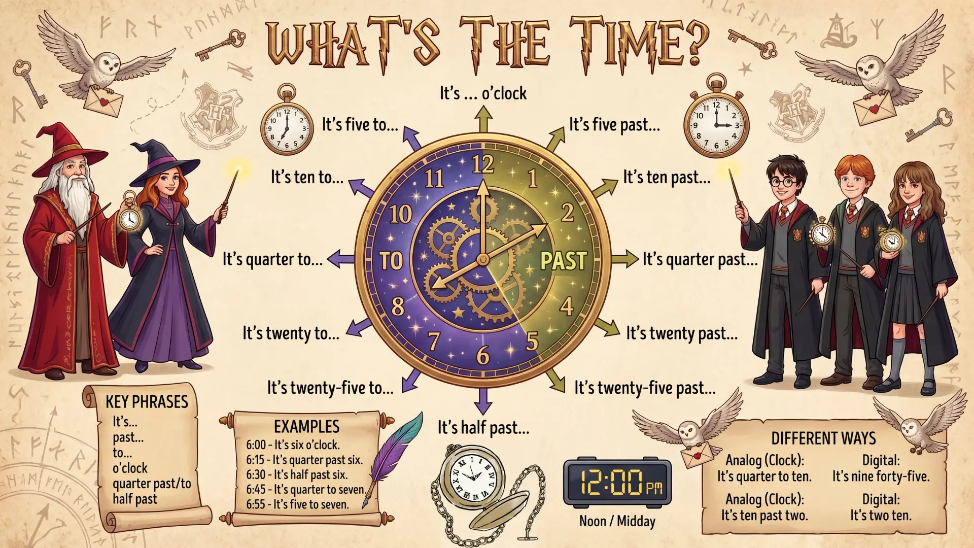 ❤ WHAT'S THE TIME?