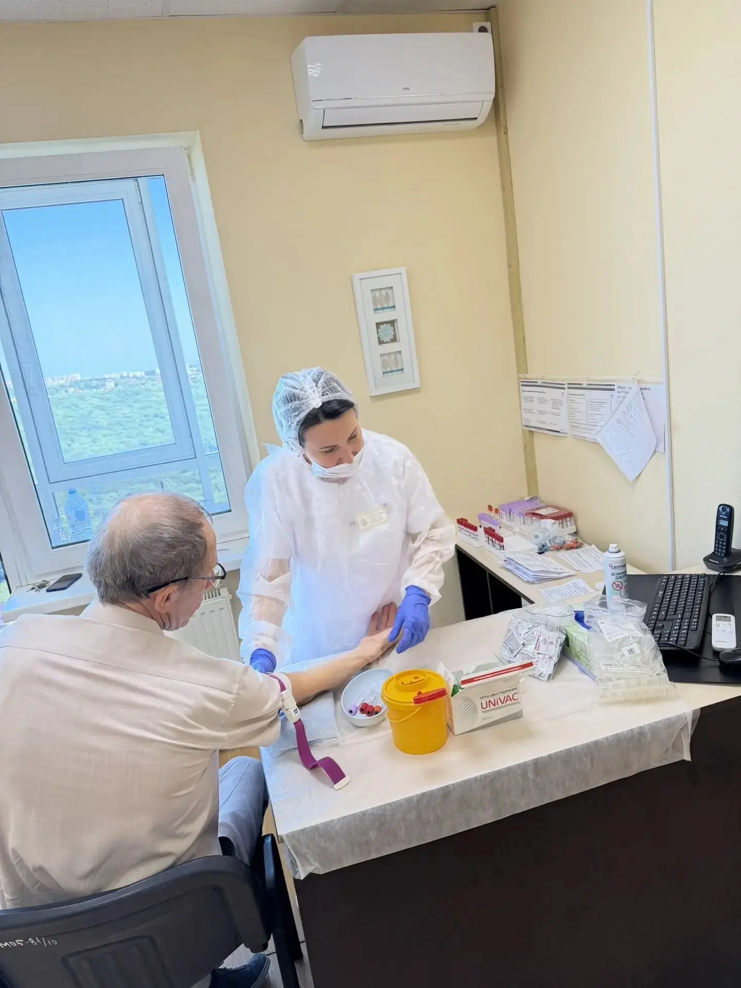 🚑 Выездная диспансеризация прошла в Медицинском информационно‑аналитическом центре