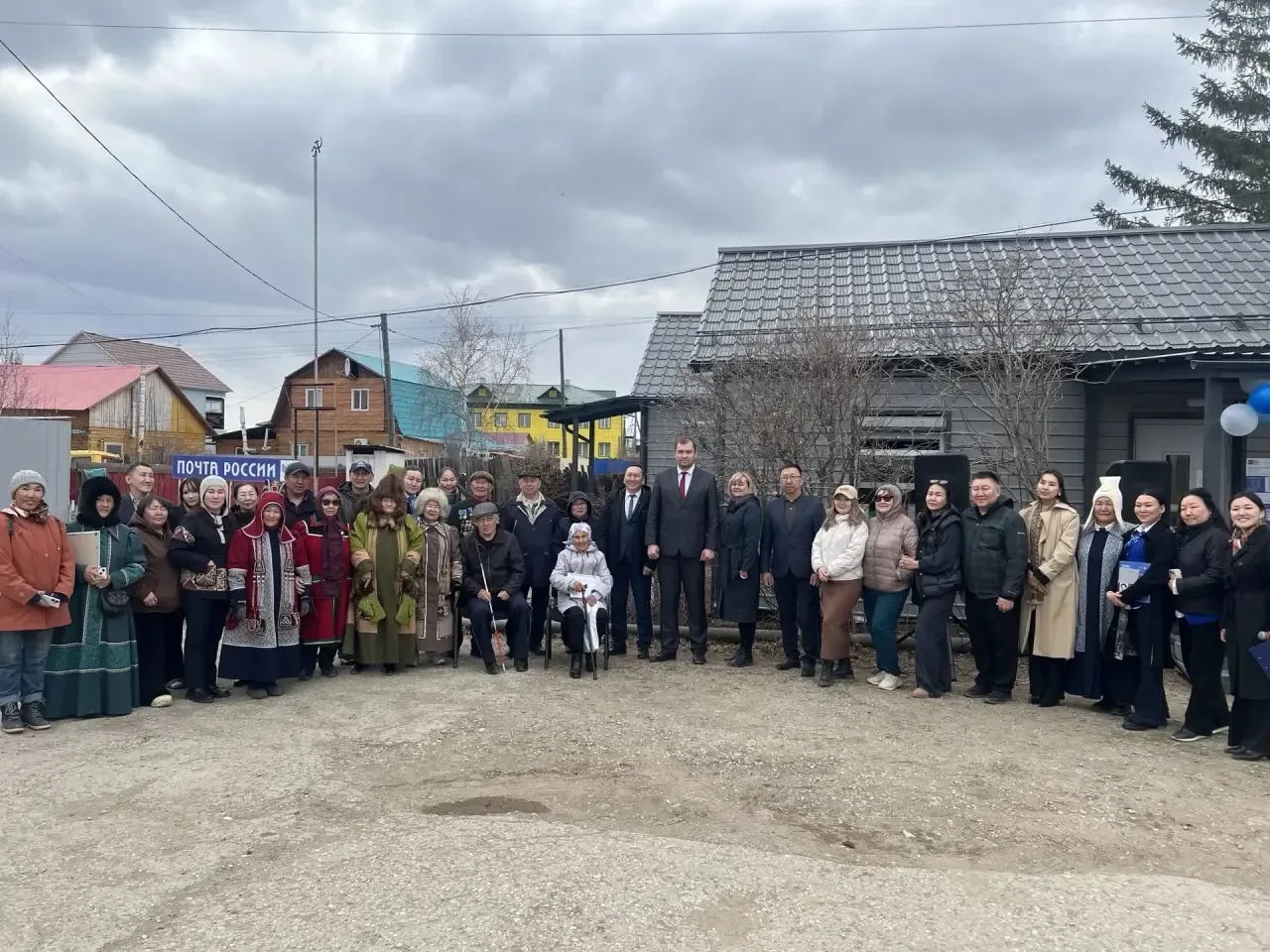 ⚡️В Хатассах открыли обновлённое отделение почтовой связи   7 мая, в День радио, в селе Хатассы сост