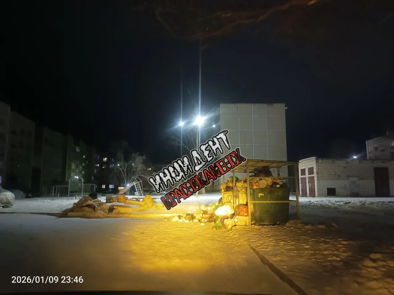 Никого не обвиняем, говорим прямо - Олерон+ снова не вывозит мусор в Краснокаменске  Контейнерные пл