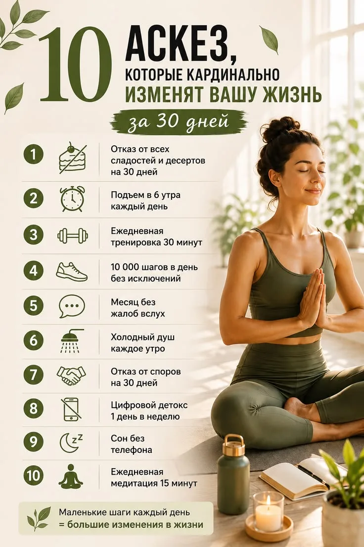 ✨ 30 дней — чтобы начать с себя