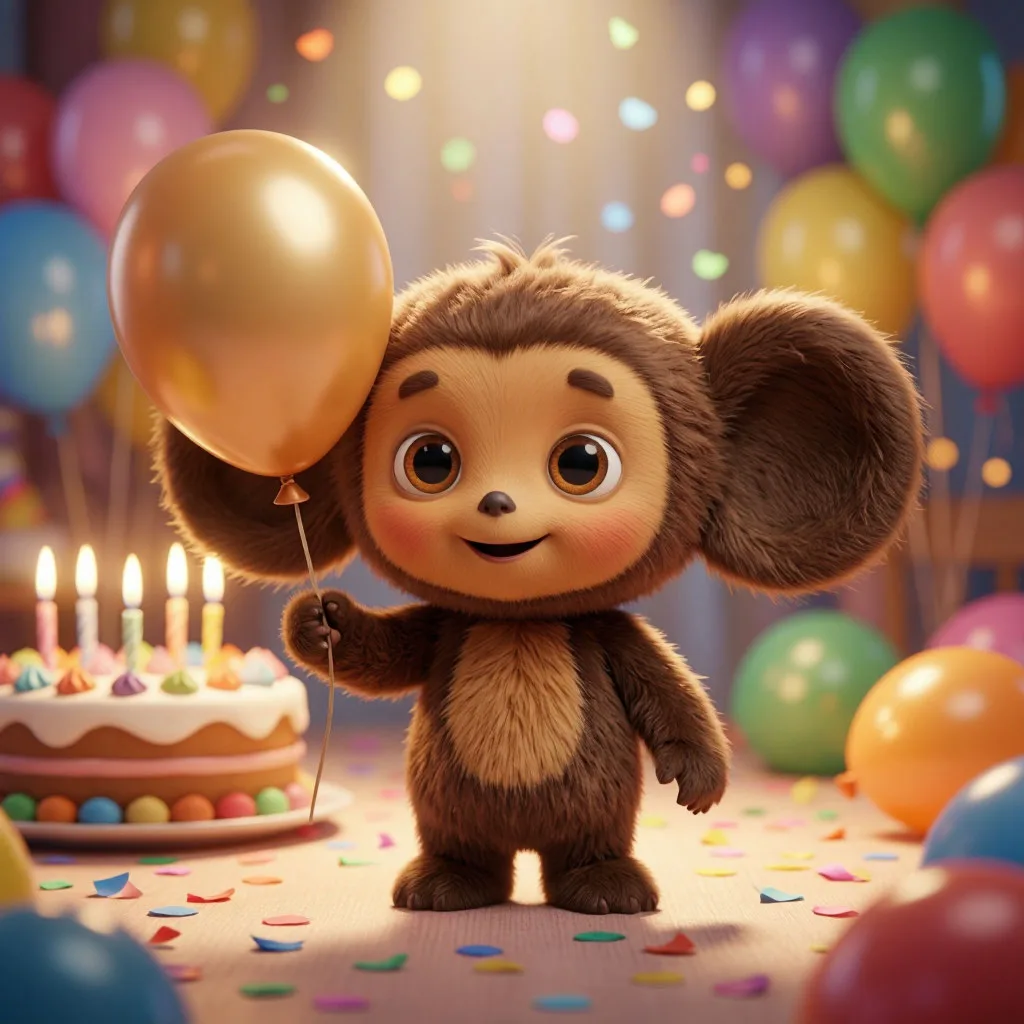 День рождения Чебурашки — 20 августа! 🎉