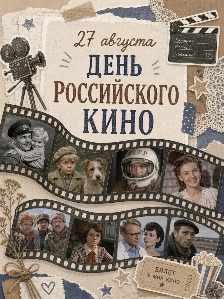 День российского кино! 🎬