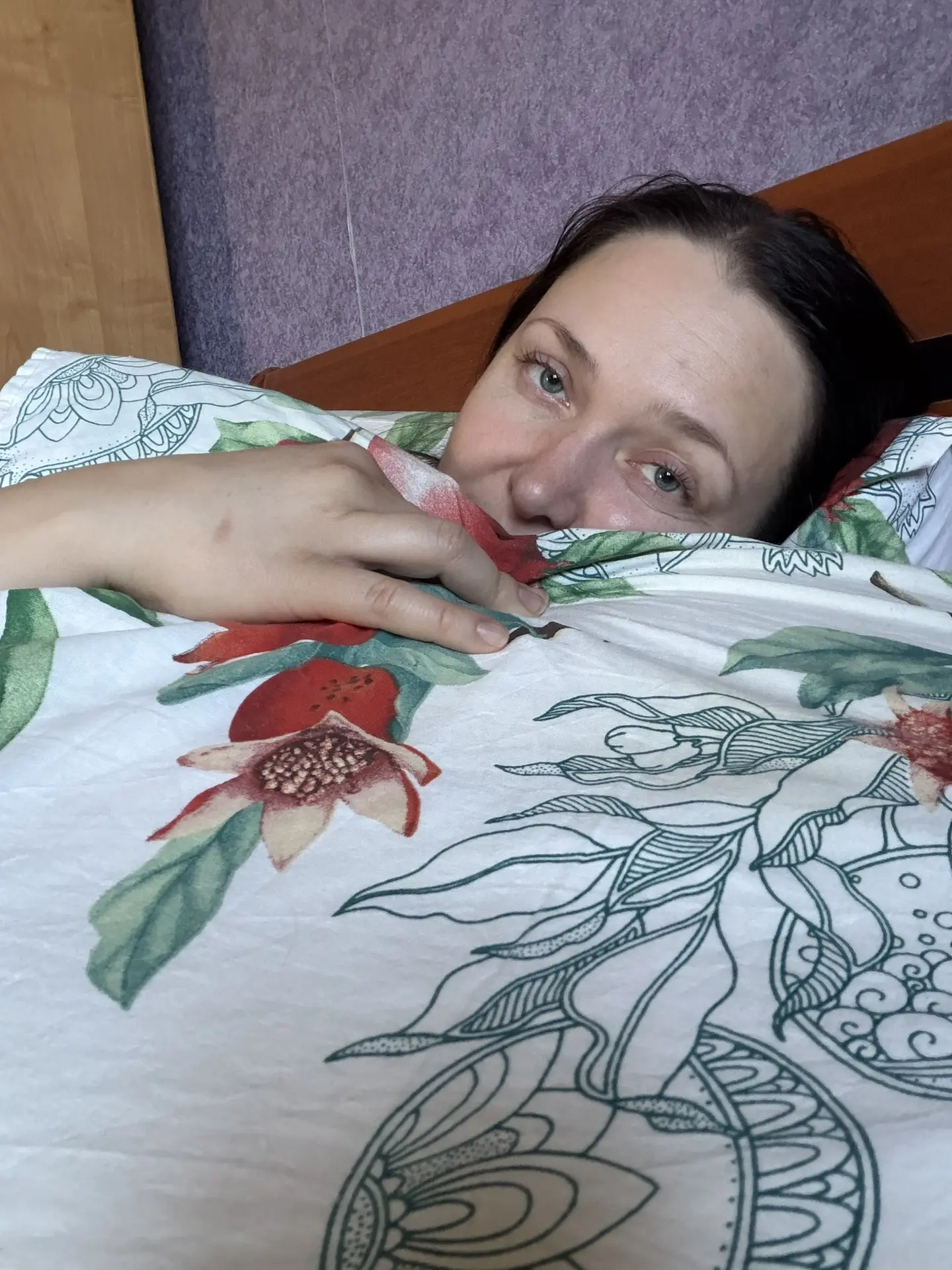 Сегодня утром я никак не могла проснуться) меня смогло поднять только тоненькое «Мама, ...