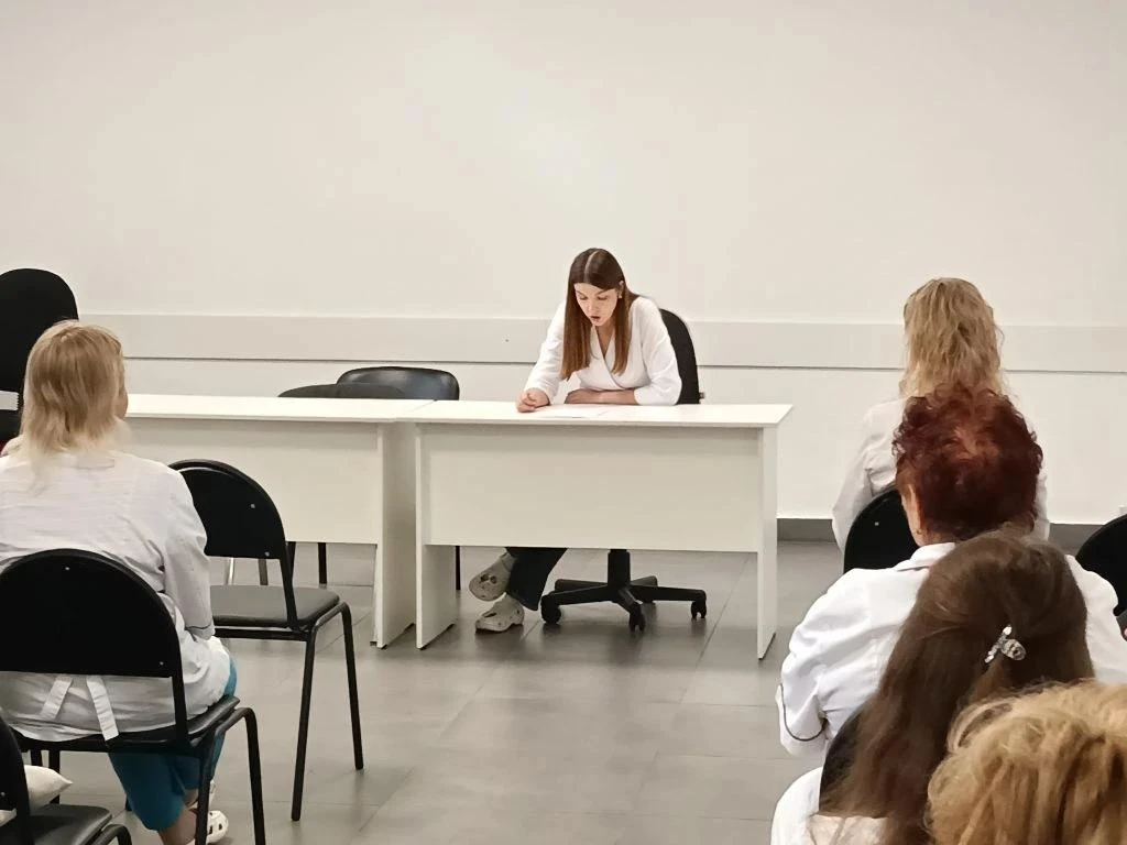 В рамках пропаганды здорового образа жизни в ПО №3 состоялась лекция, посвящённая профи...