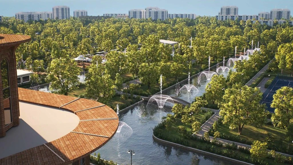 Инфраструктуру для отдыха и спорта обновят в парке «Красная Пресня»