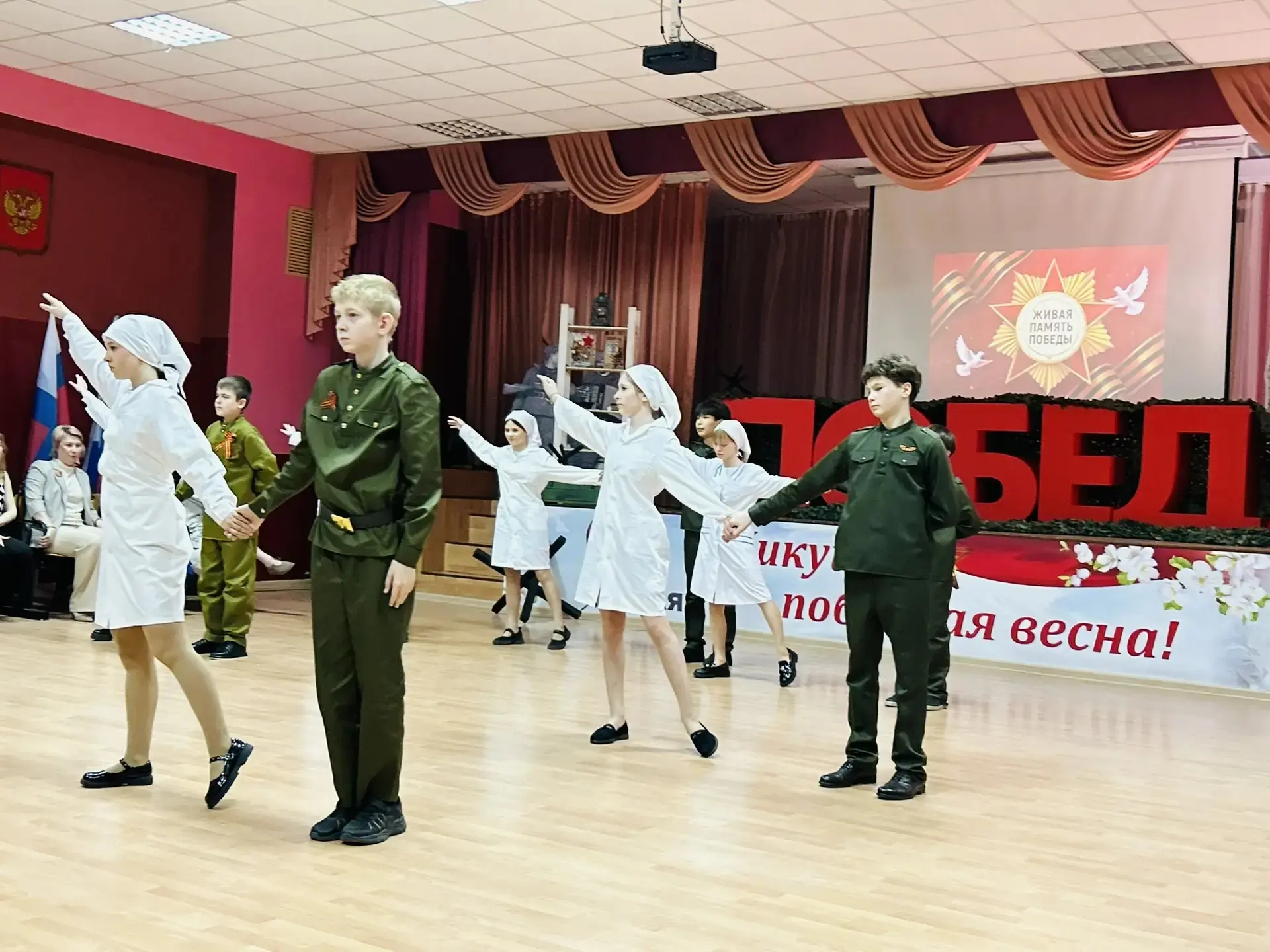 💥ЖИВАЯ ПАМЯТЬ ПОБЕДЫ💥  6⃣ мая 2026 года в школе прошло особенное, трогательное мероприятие — балл‑ко