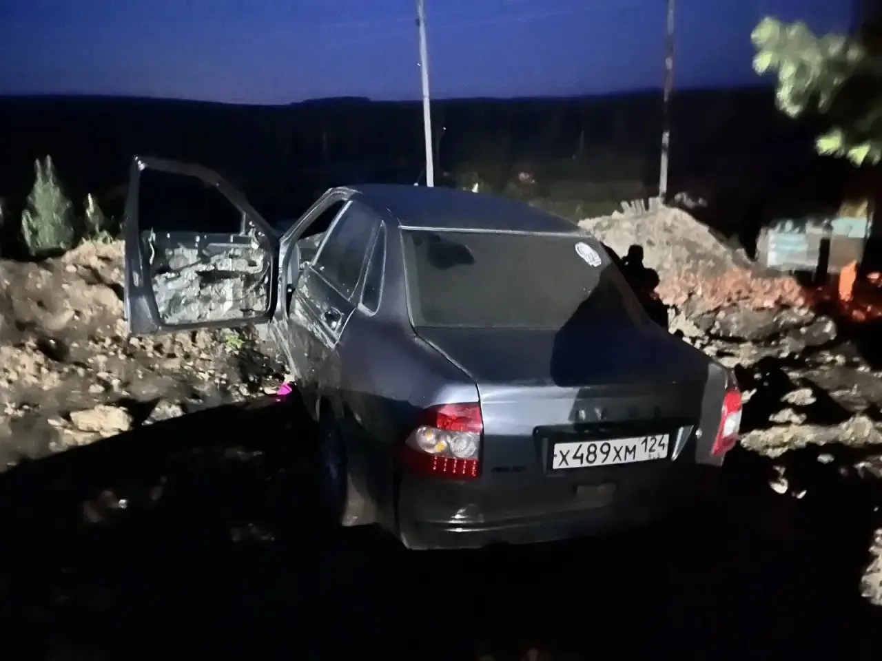 В Манско-Уярском округе задержан мужчина, подозреваемый в нарушении правил дорожного дв...