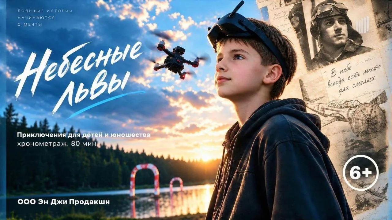 В России планируется производство детского фильма «Небесные львы» о школьниках и беспил...