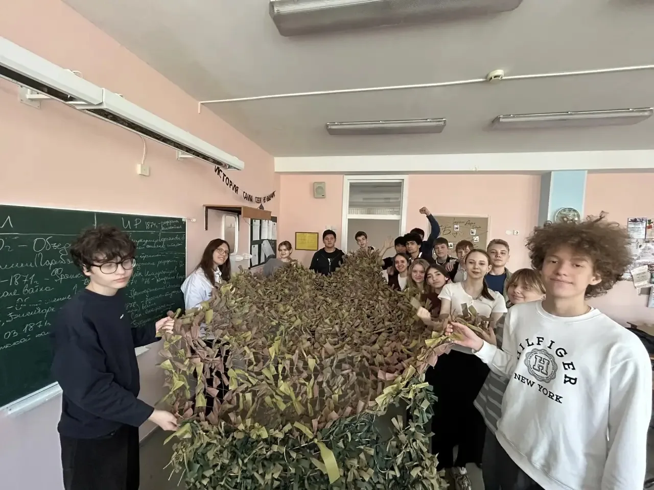 В рамках городской волонтерской акции "Марафон добра: от сердца - к Победе" сегодня мы закончили пле