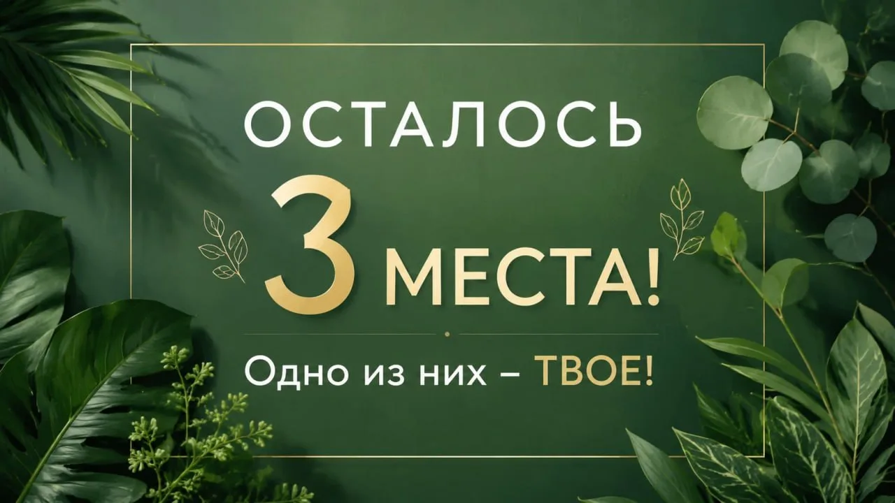🔥Осталось 3 места!

На расстановочный практикум «Мама, давай поговорим».

➡️ Завтра встречаемся в б