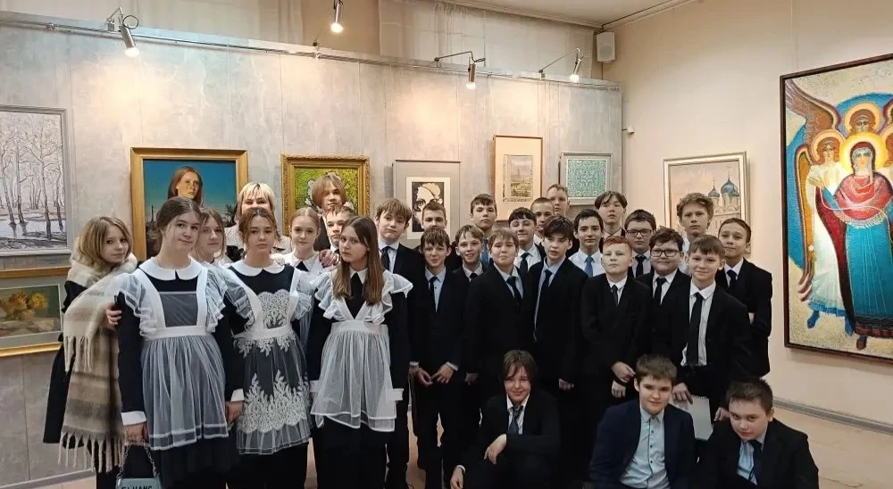 ➡️Учащиеся 6 «М» класса Центра образования «Открытие» посетили Музей изобразительных искусств. Главн