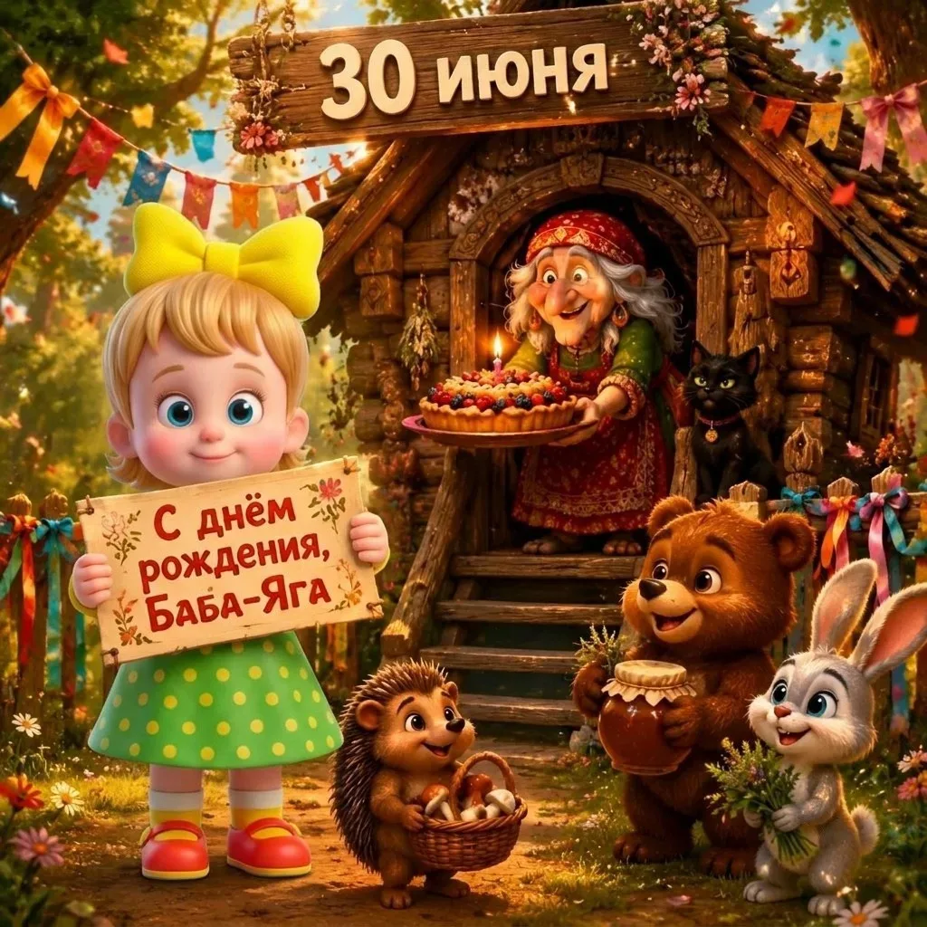 День рождения самого таинственного персонажа сказок! 🧙‍♀️✨

Вы знали, что сегодня, 30 июня, официал