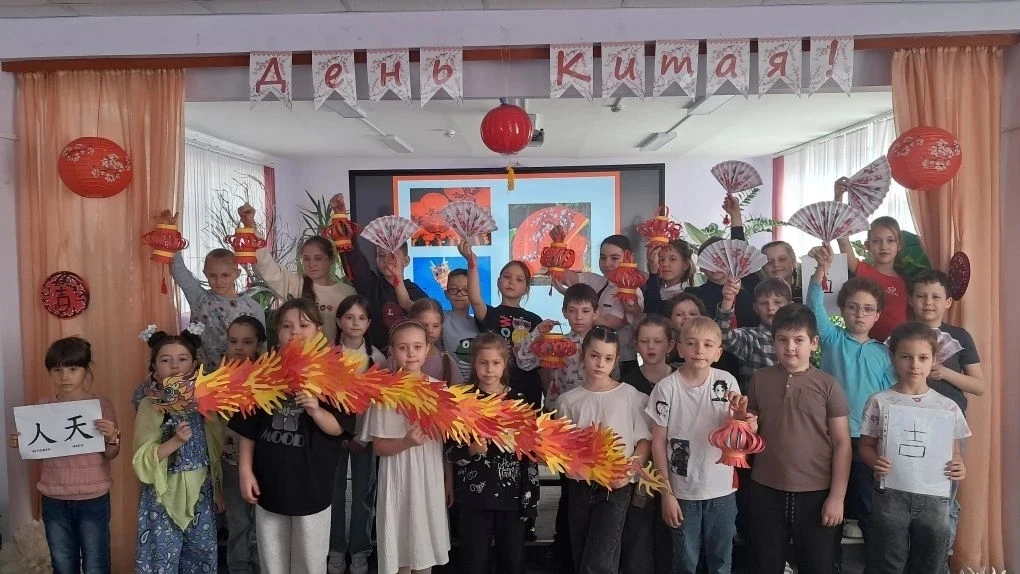 🏯В рамках проведения Дня Китая ребята начальной школы познакомились с культурой, тради...
