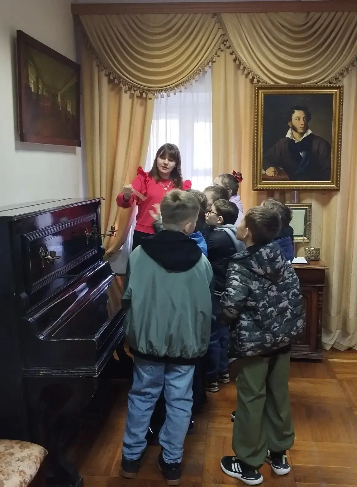 3 «В» класс отправился в увлекательное путешествие по миру сказок А. С. Пушкина, приняв участие в кв