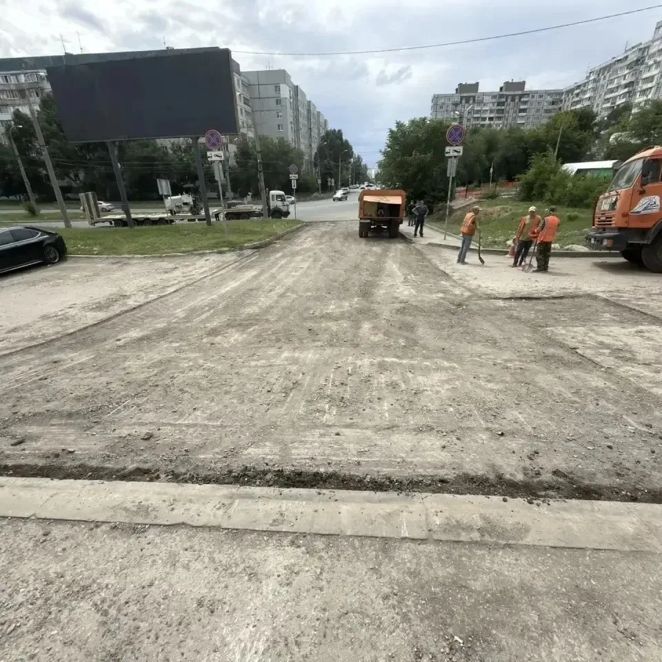 На улице Пензенской ведутся ремонтные работы 

✅ На участке более 250 квадратных метров уже выполнен