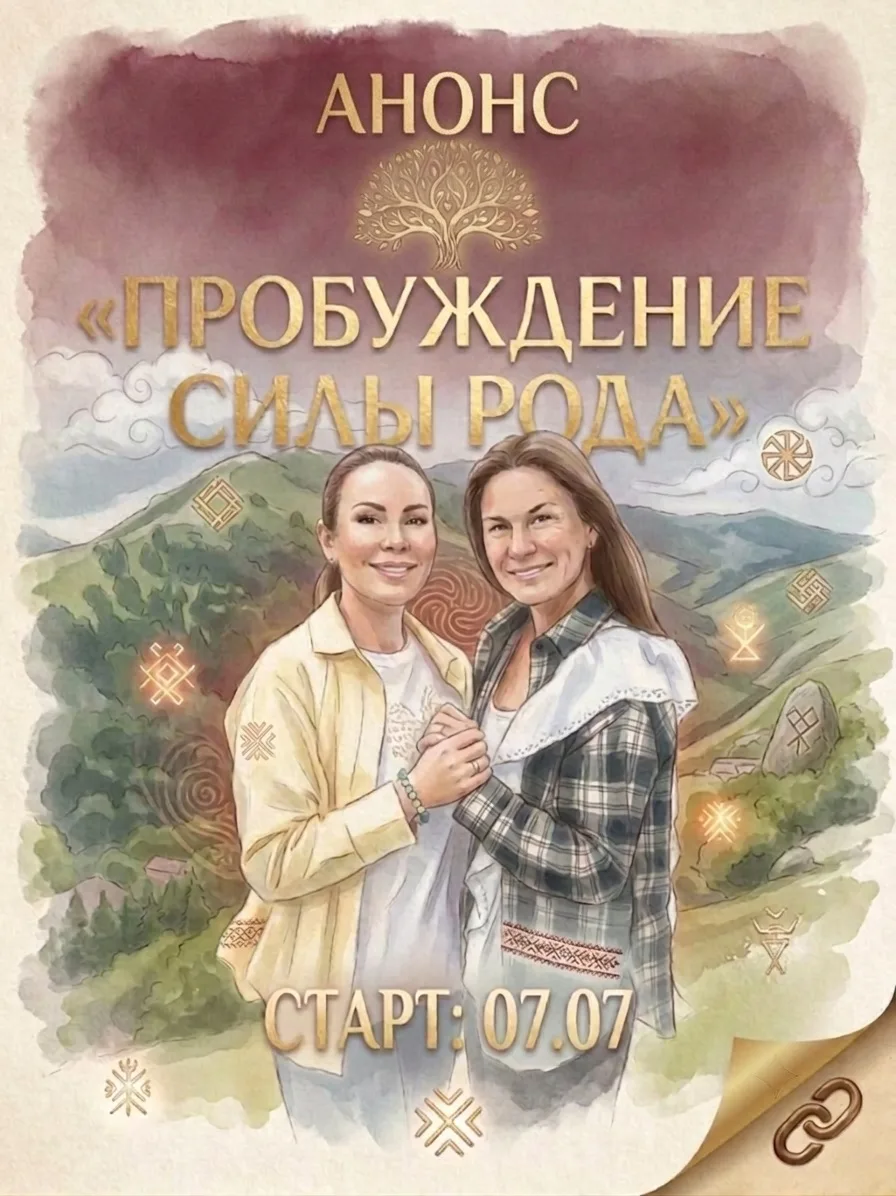 Дорогие женщины, приглашаю всех в наше пространство мудрости, любви и исцеления, в наш родовой мараф