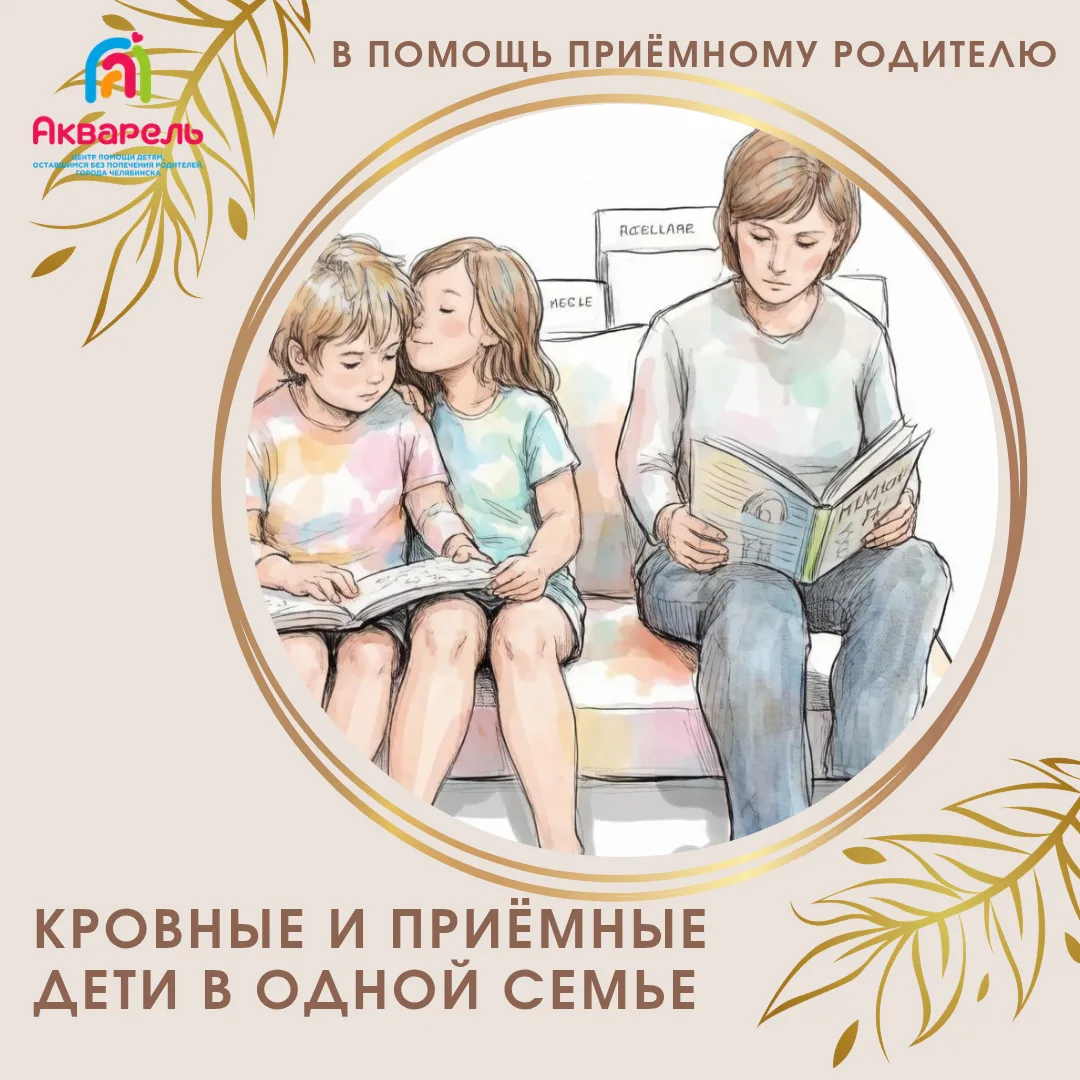 👥 «Кровные» и приёмные дети в одной семье: как подружить, не разрушив