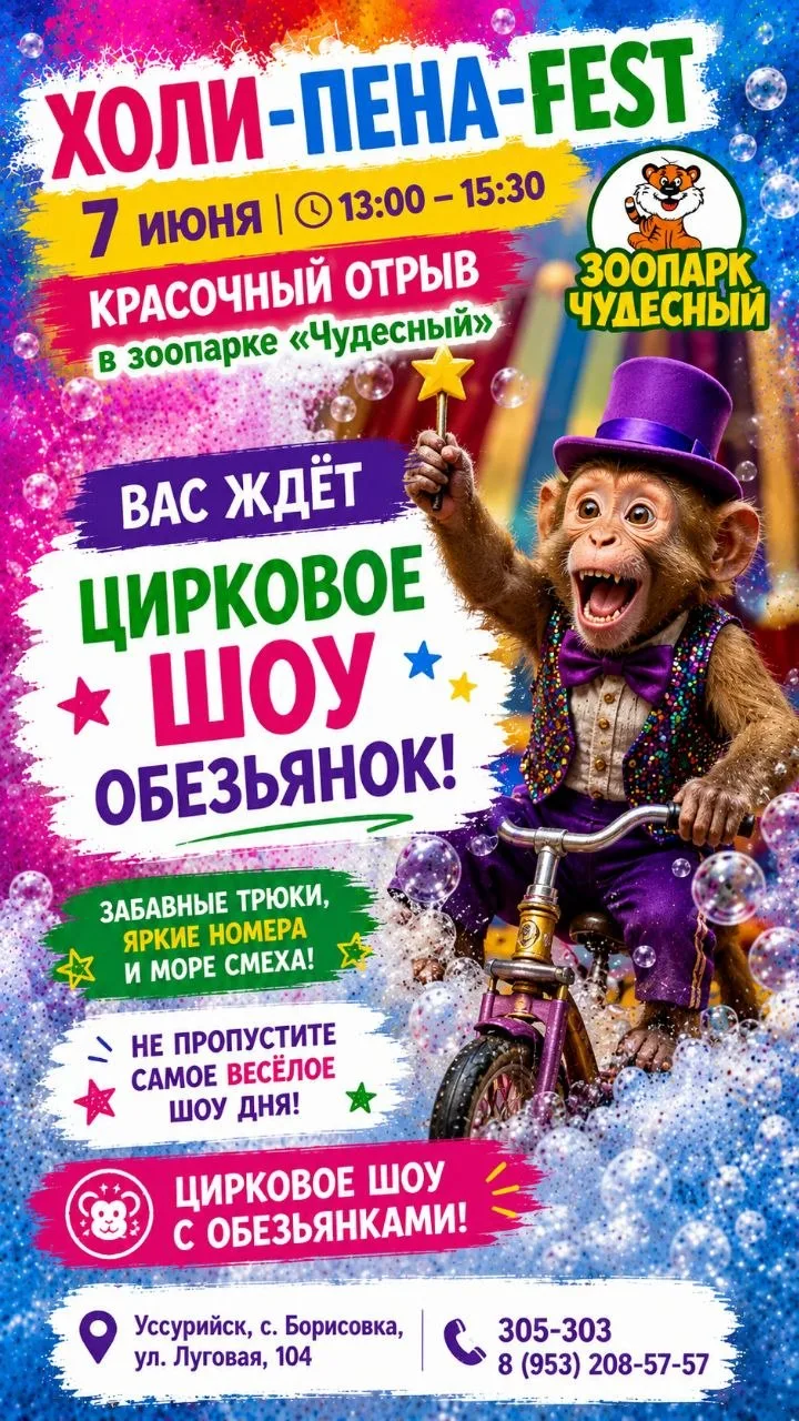 🐯🌿 ЗООПАРК "ЧУДЕСНЫЙ"! 🌿