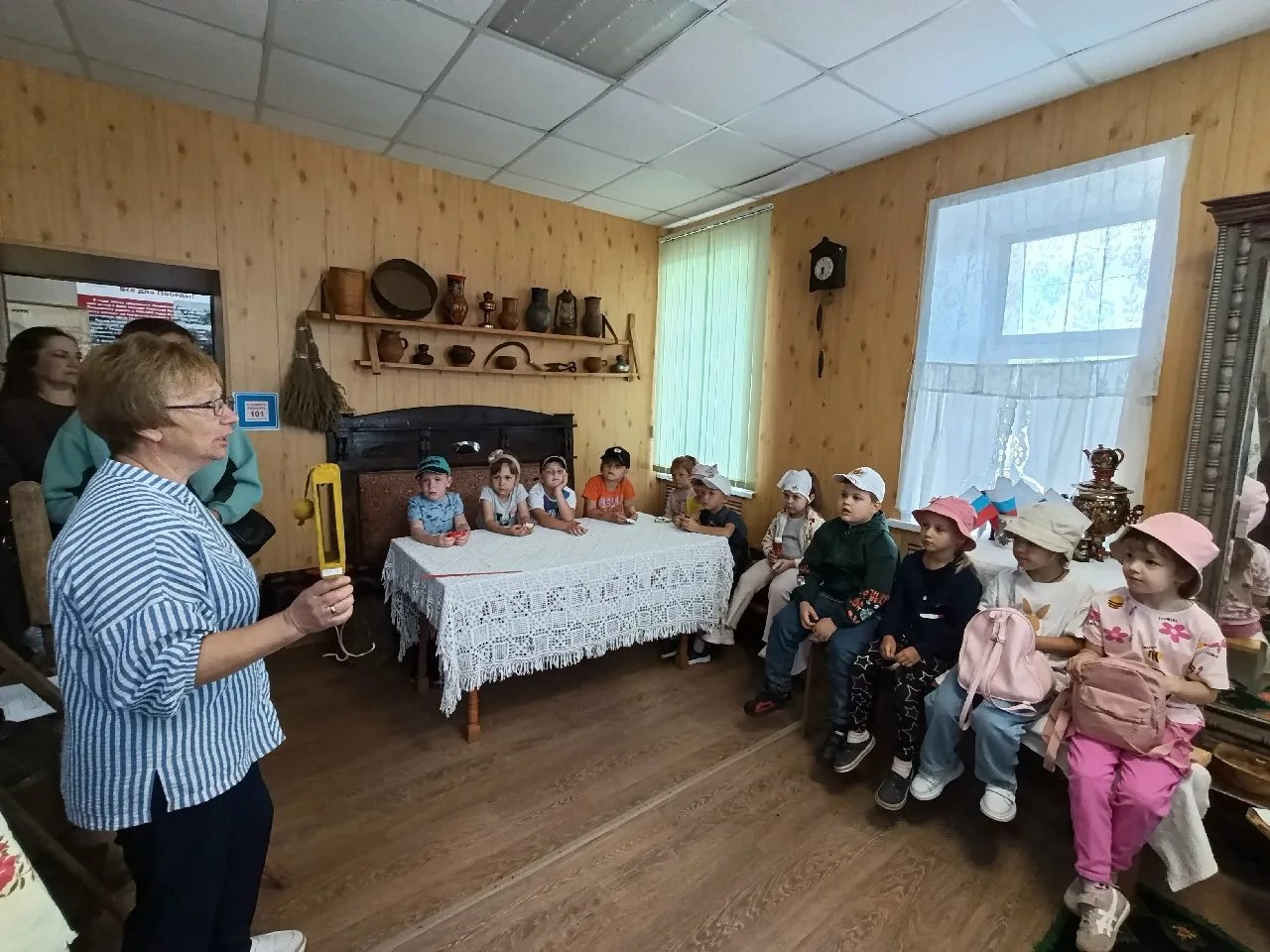 👶Воспитанники детского сада «Берёзка» вместе с воспитателями посетили сегодня Пичаевск...