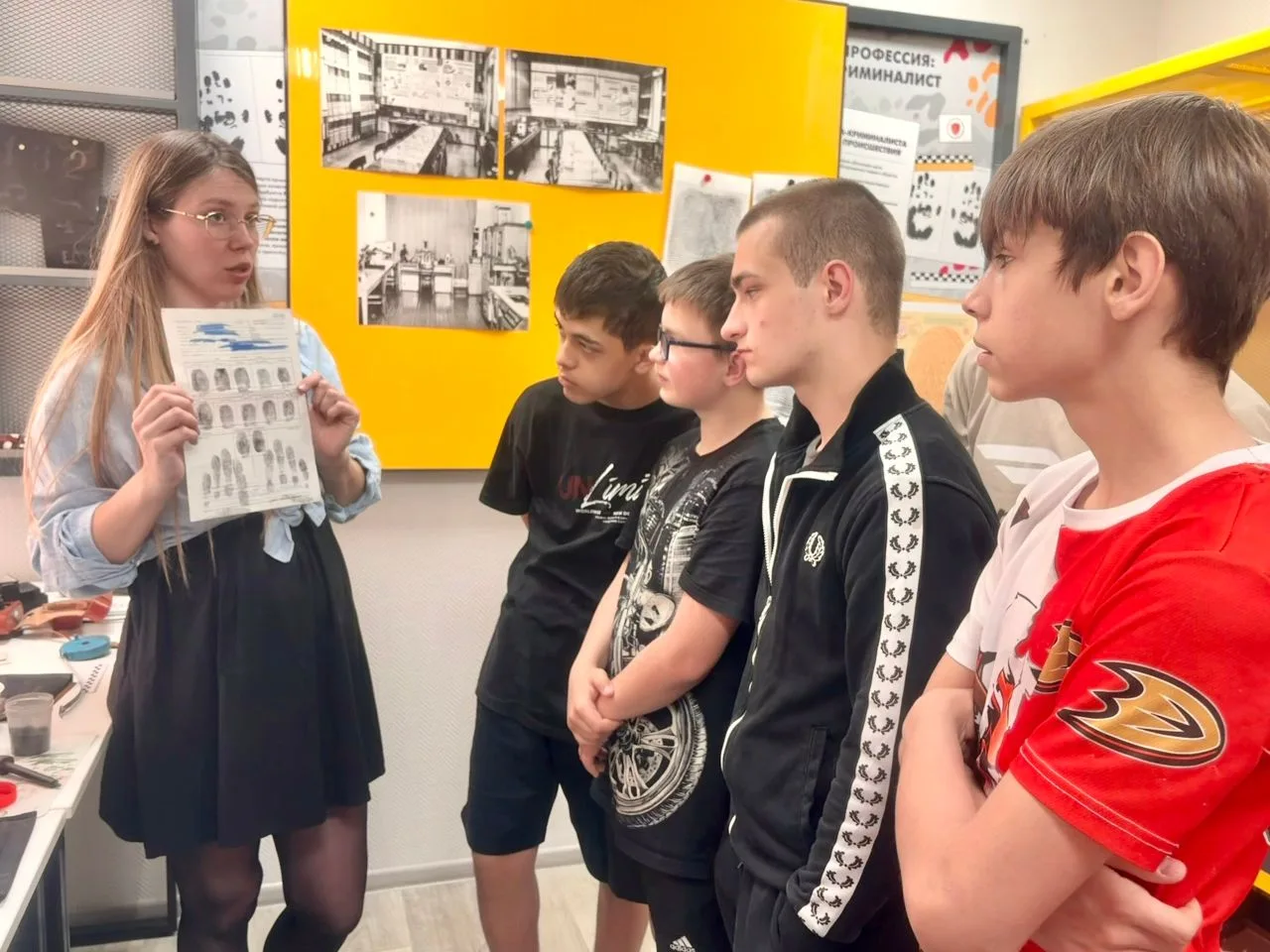 Экскурсия в «Мир криминалистики» 🔎🫆

👫Ребята нашего центра посетили уникальную экспозицию «Мир кр