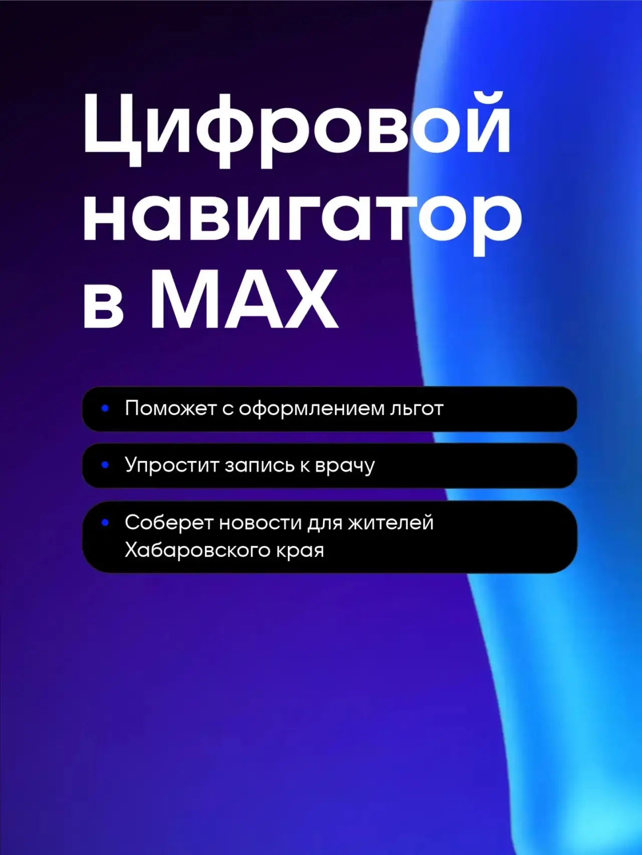 📲 «Цифровой навигатор» в МАХ помогает найти информацию обо всех ключевых государственн...