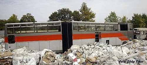 Единственный сохранившийся экземпляр уникального Икаруса-695 - необычного транспортного средства про