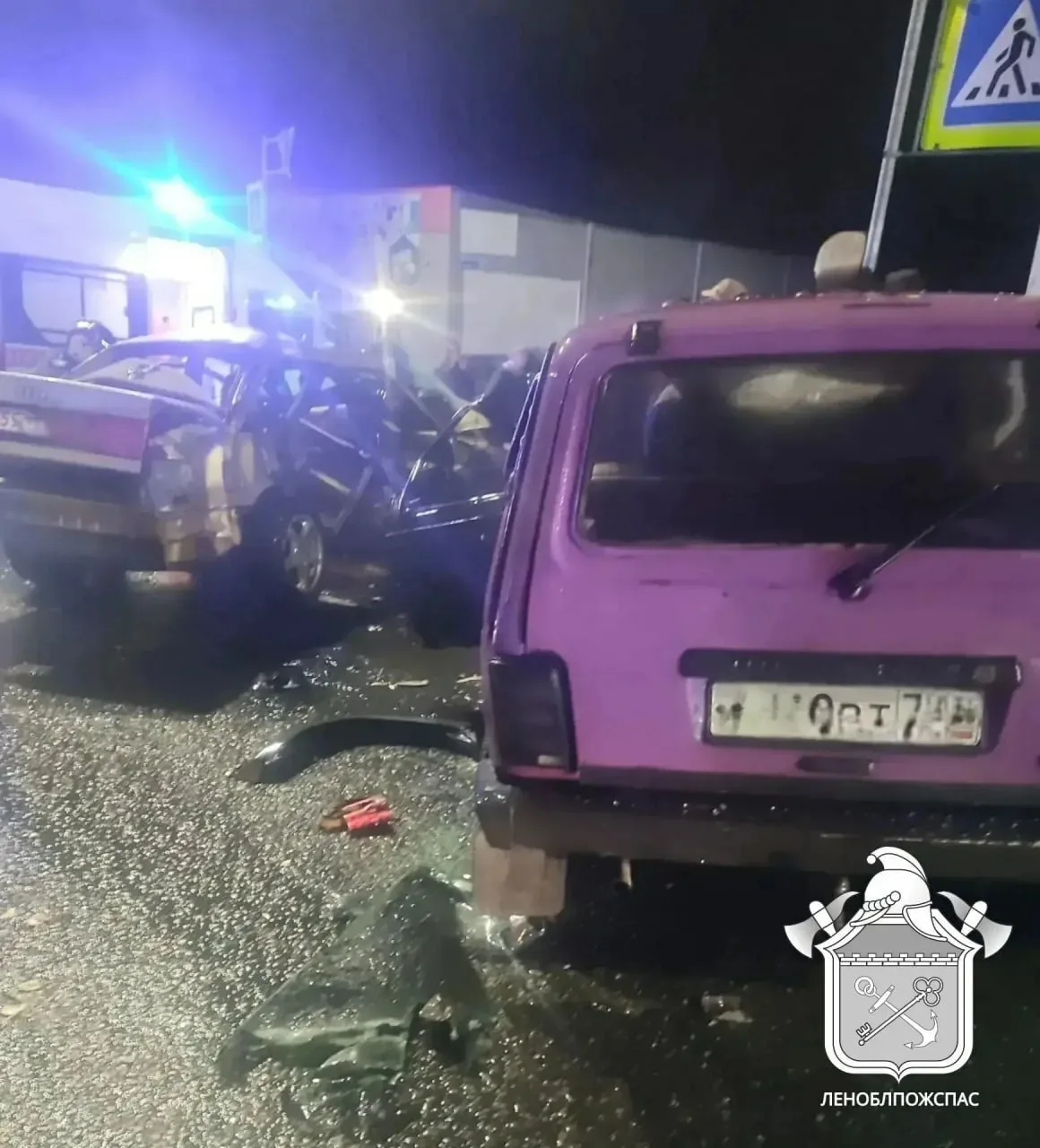 Трагедия в поселке Лесогорский: двое погибли в массовом ДТП под Выборгом