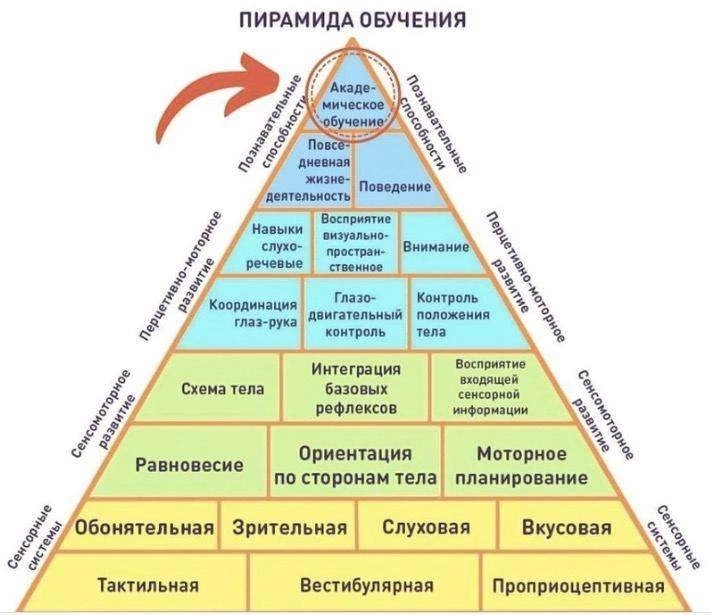 идем снизу вверх, чтобы добиться возможности к академическому обучению