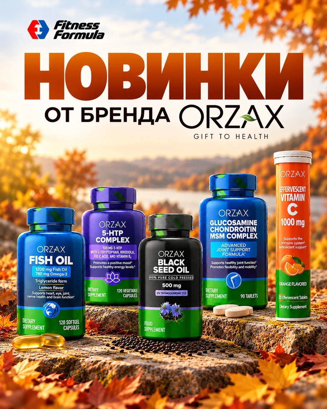 🆕 Новинки ORZAX уже в Fitness Formula 💙