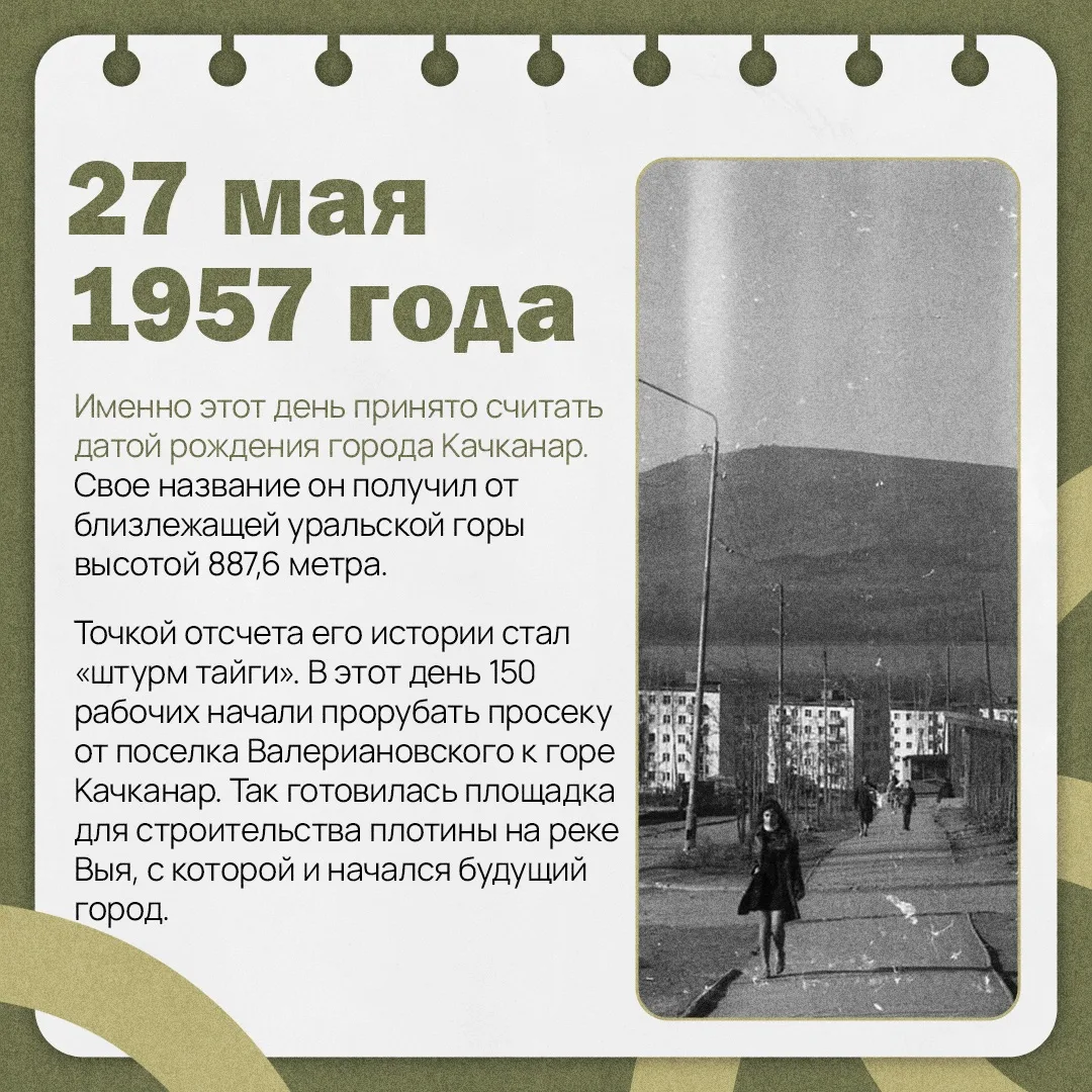 🤔 Знаете ли вы, когда был основан город Качканар?