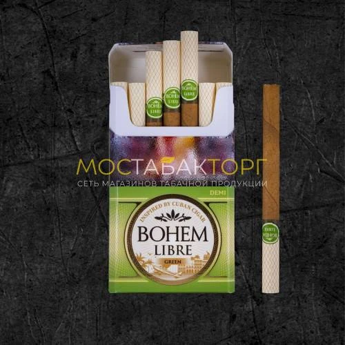 🍏 Bohem Libre Green Demi: Яблочный бленд с сигарным характером