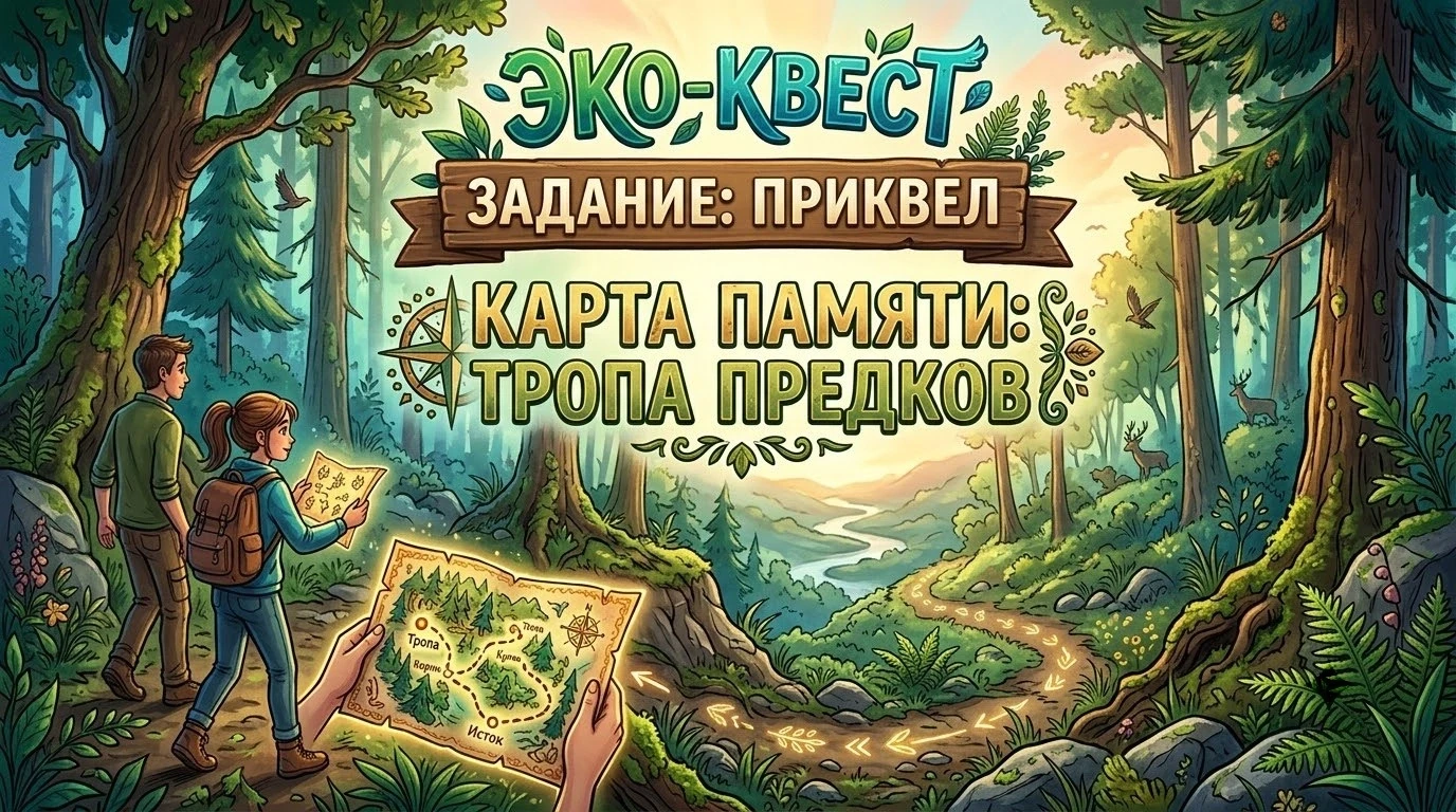 🌿 ЭКО-QUEST: Традиции, объединяющие поколения!