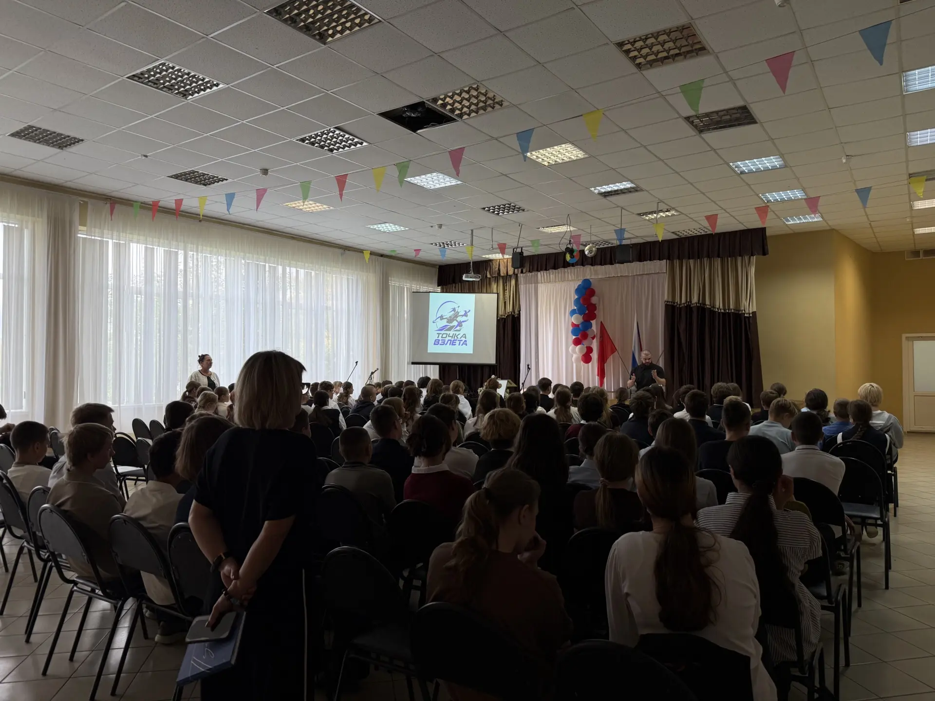 В рамках проекта учебно-практический класс «Точка взлёта» на базе Наро-Фоминской СОШ №3...