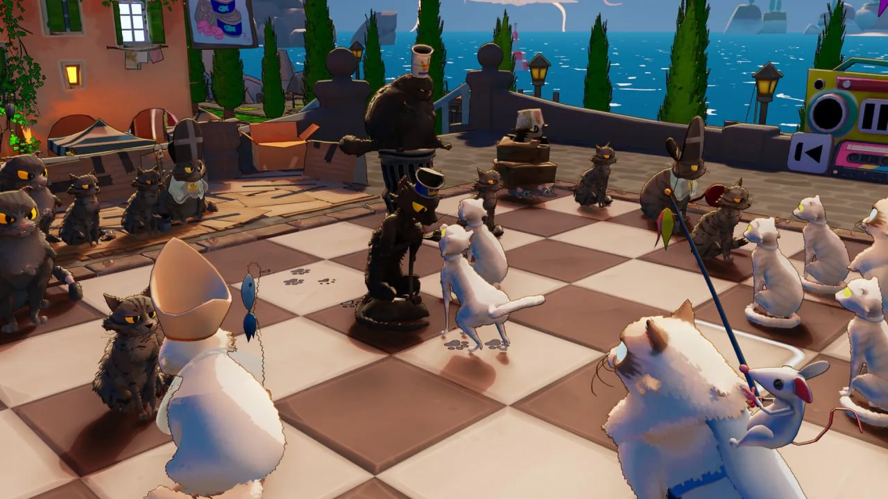 Игра года: в Steam появились кошачьи шахматы. Обычные фигуры заменили котами, которые в...