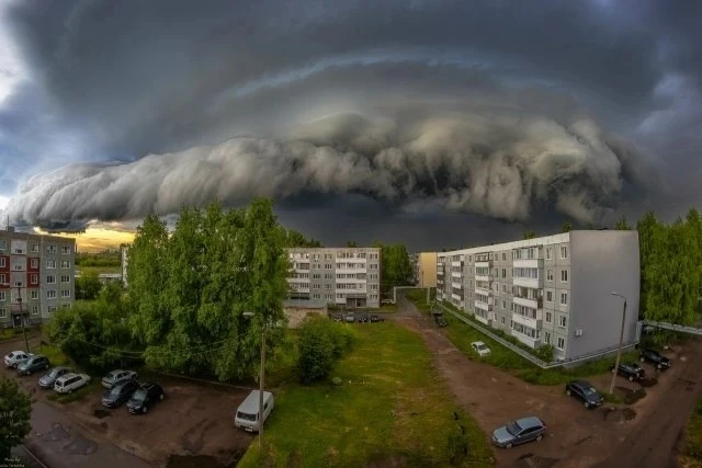 ☁️ Мощный шкваловый ворот запечатлела Юлия Терешина в Слободском