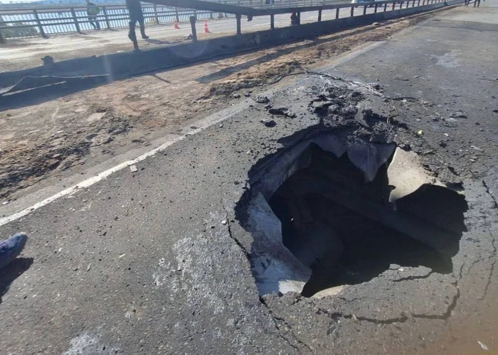 🇷🇺🇺🇦 Последствия удара по мосту