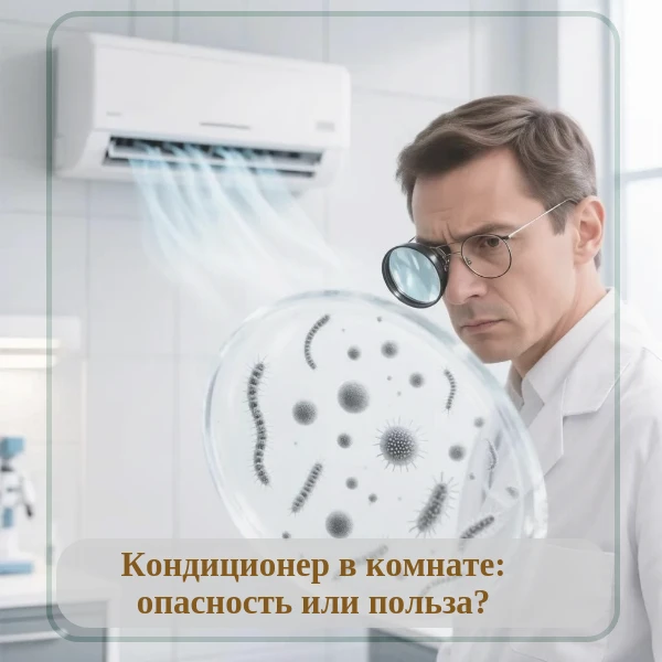 ❄️Кондиционер в комнате: опасность или польза?