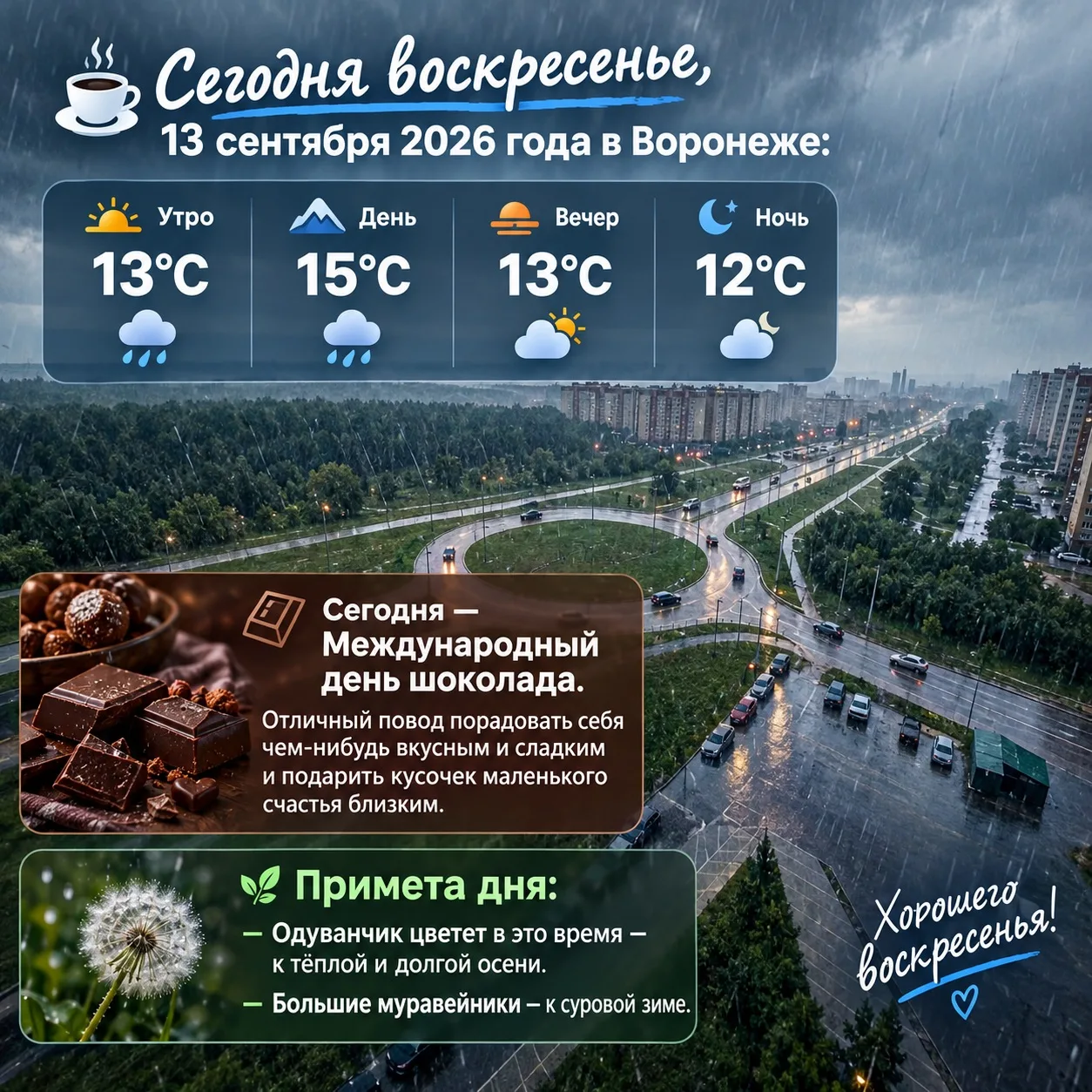 🍫 Всем шоколадного утра ❤️