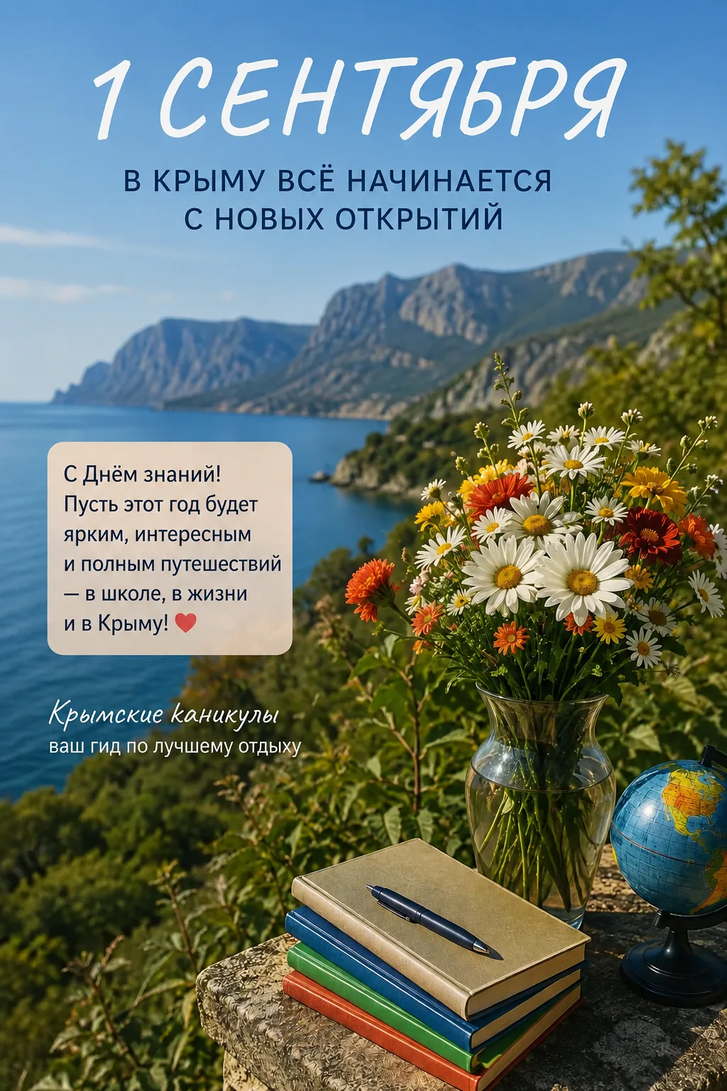 В Крыму мы не говорим лету «до свидания»😊
