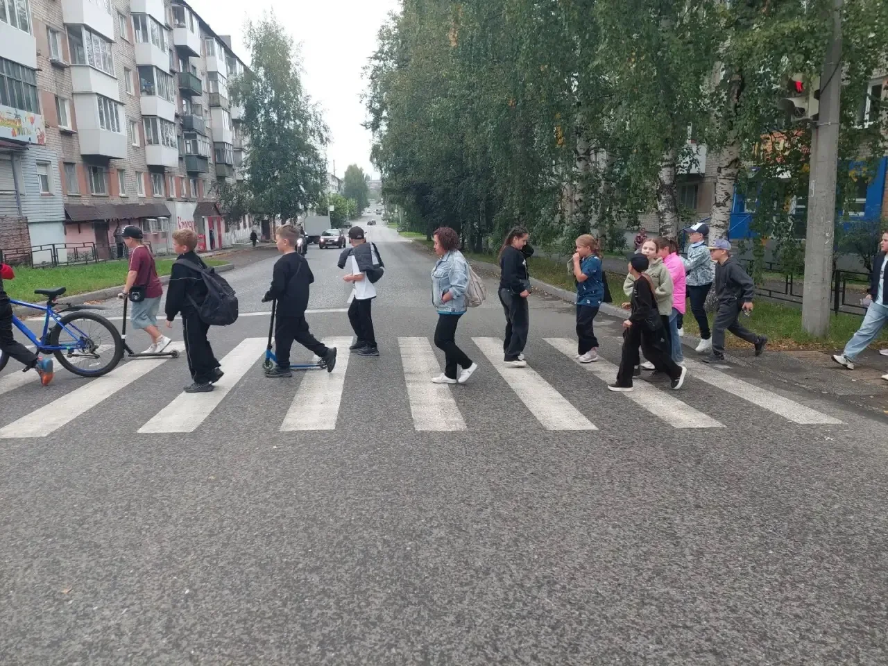 Безопасная дорога в школу: пятиклассники вспоминают  ПДД 🚦